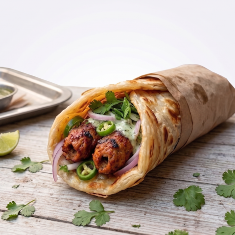 Paratha Kebeb Roll