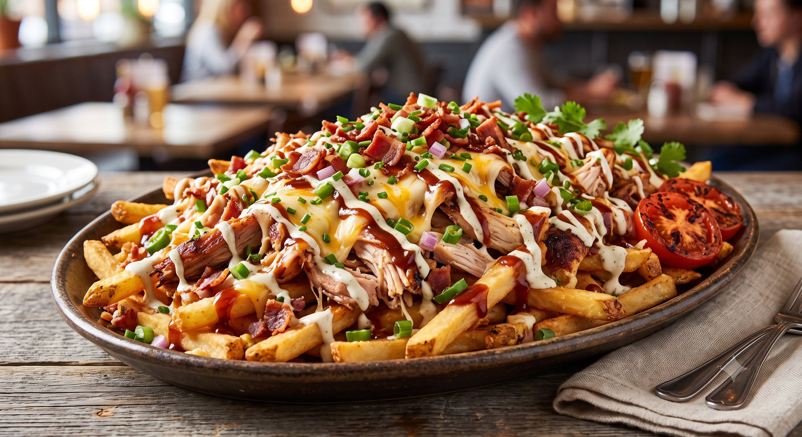 Chicken Loaded Fries