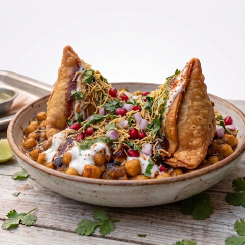 Loaded Samosa Chaat