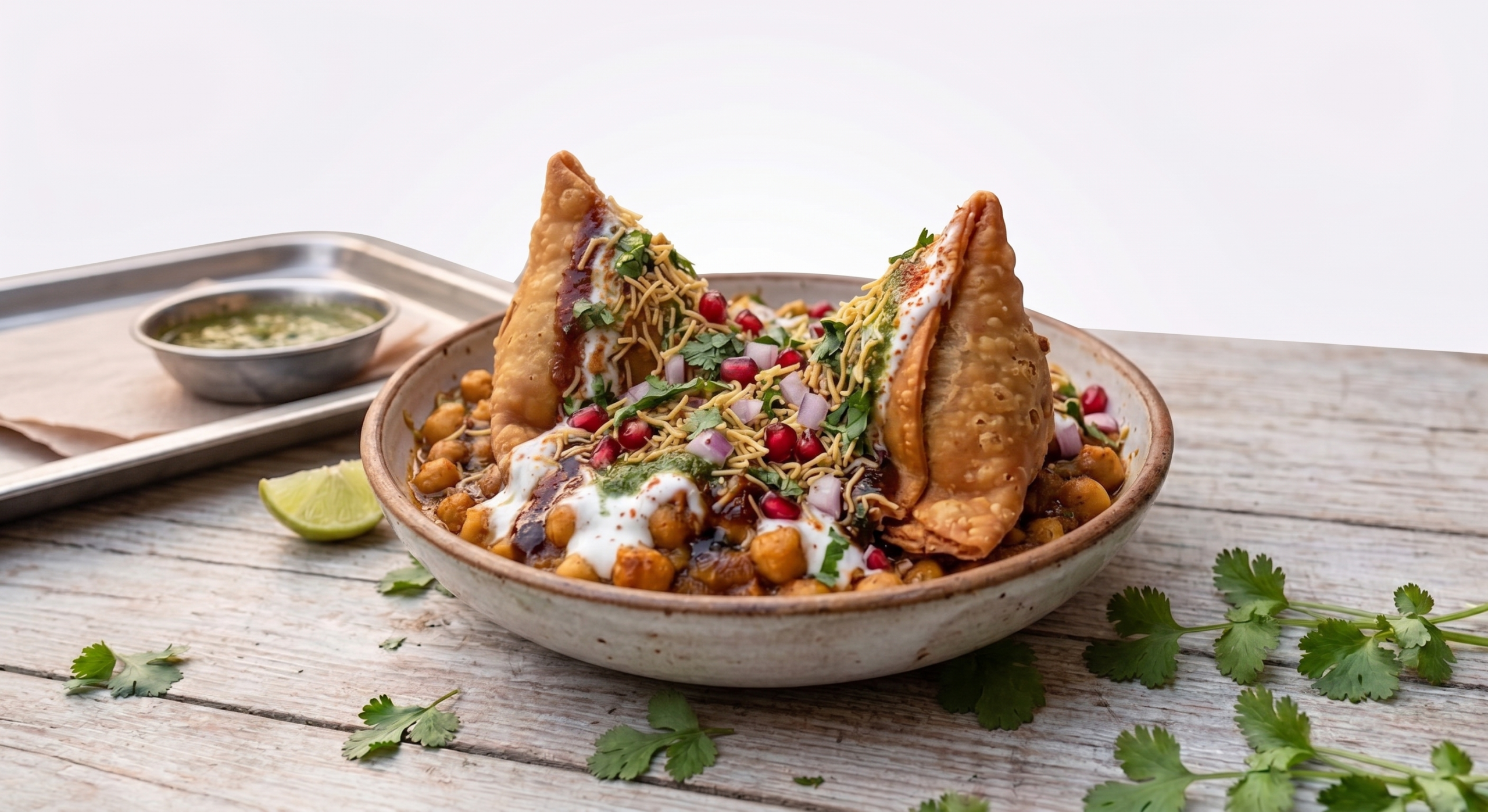 Loaded Samosa Chaat